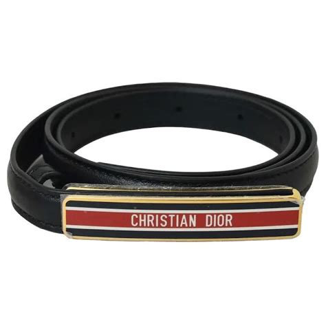 gürtel christian dior|Christian Dior Gürtel, Leder, Canvas